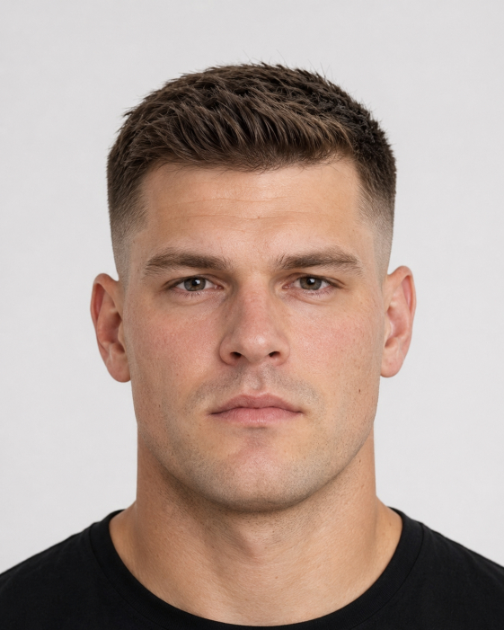 Brushed Back with Volume