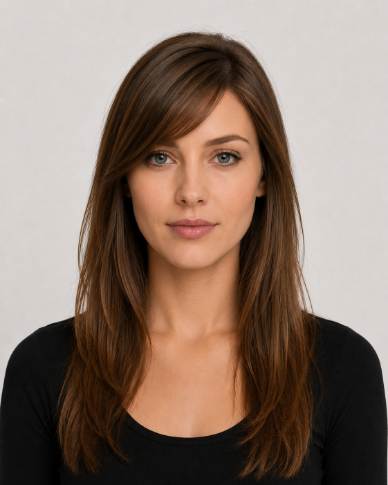 Side-Swept Bangs